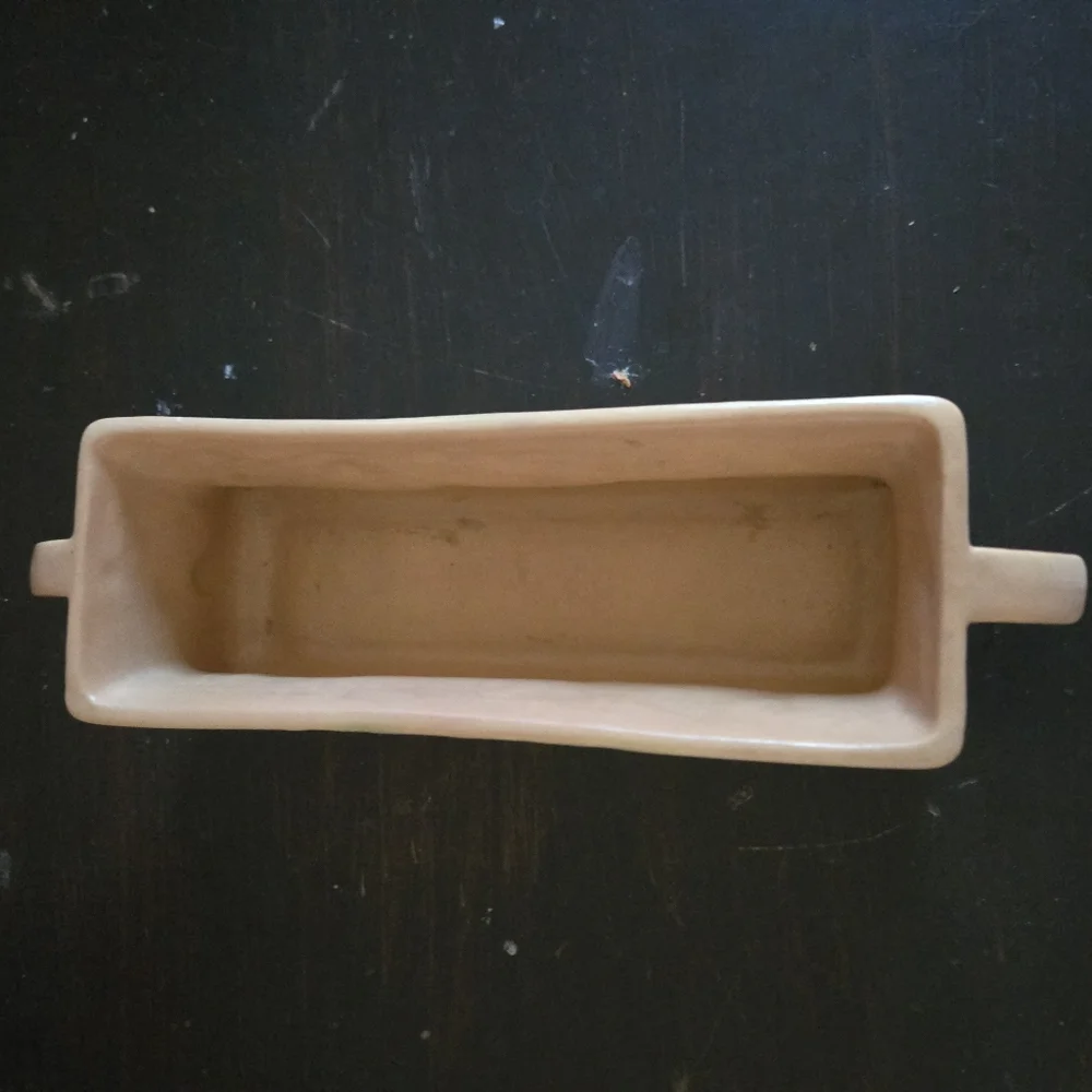 Vintage 1940s Roseville Pottery Dusty Rose Snowberry Planter - Picture 5 of 6